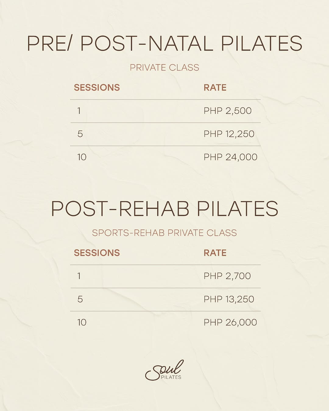 Pre/Post-Natal Pilates